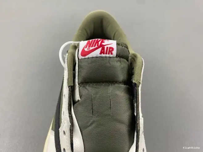 1 SCOTT OLIVE DM7866-200 OG JORDAN X MEDIUM LOW AIR TRAVIS 0607